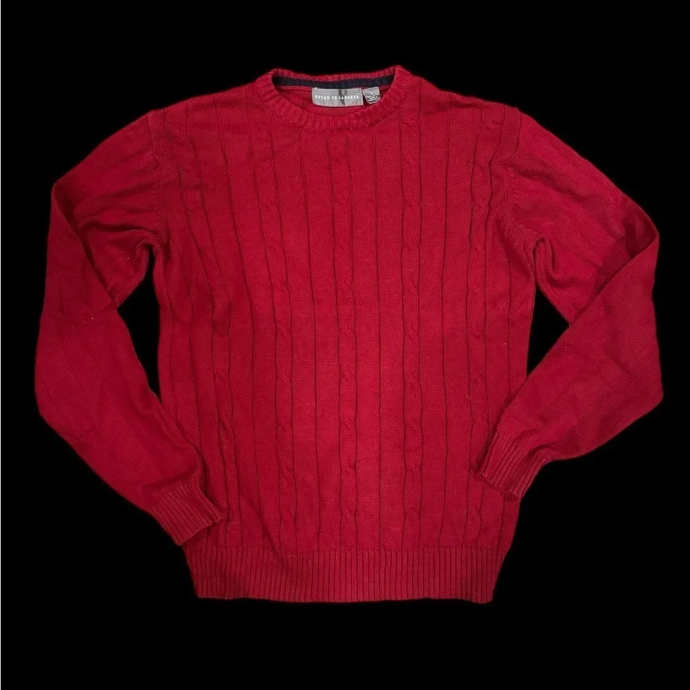 Men's Oscar de la Renta 100% cotton sweater
